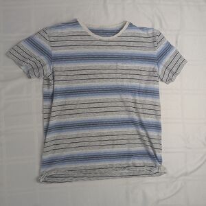 Striped Blue and White T-Shirt